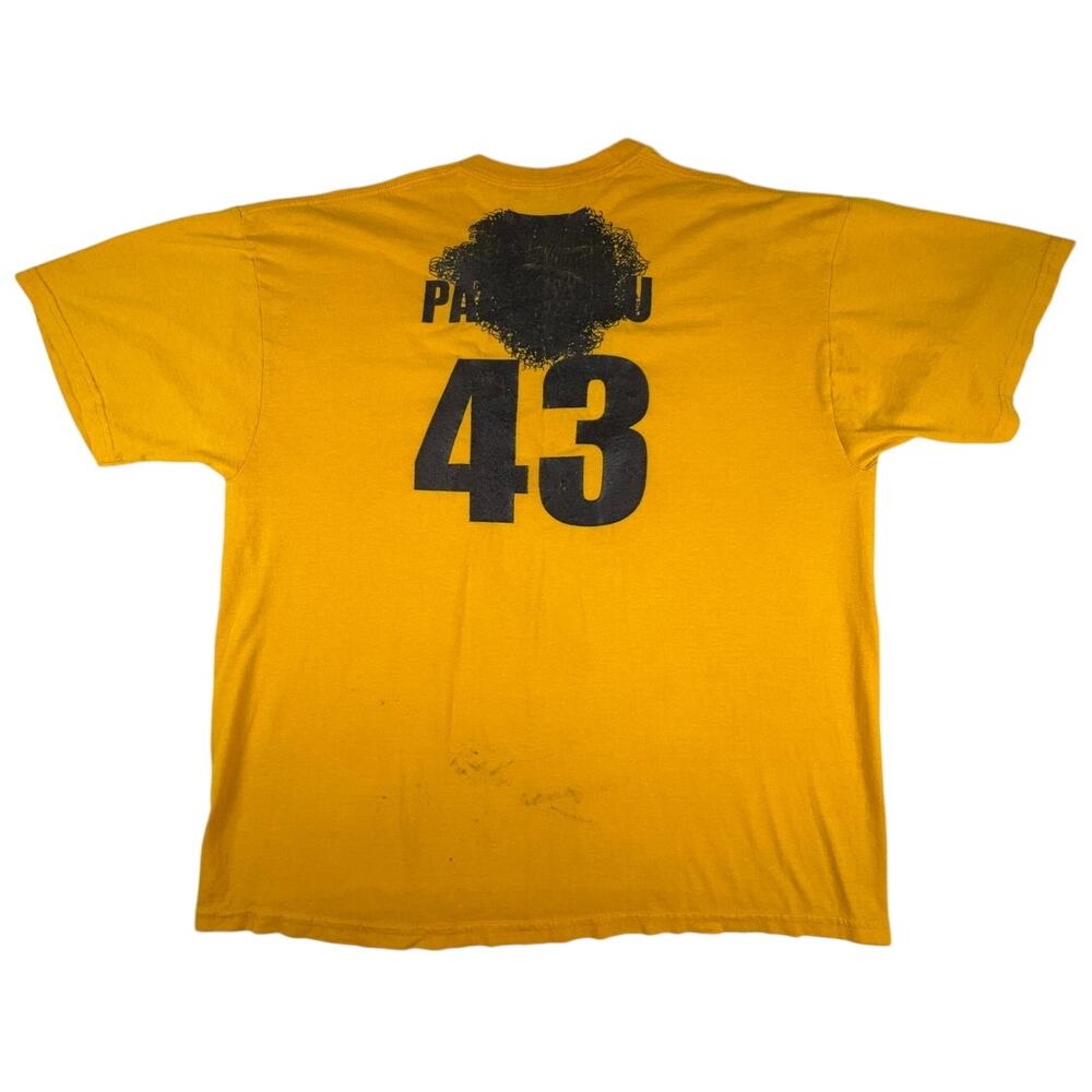 Vintage Pittsburgh Steelers Troy Polamalu Troyzmanian Devilamalu T-Shirt Mens XL